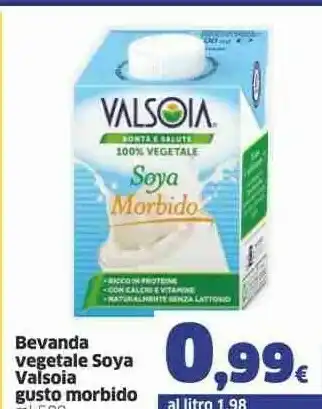 Sigma Valsoia Latte di soia offerta