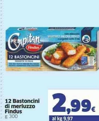 Sigma Findus Bastoncini offerta