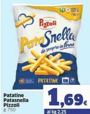 Sigma Pizzoli Patatine offerta