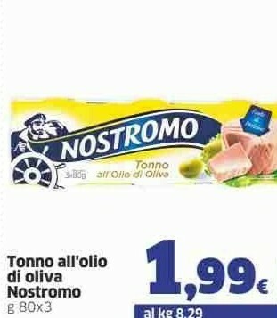 Sigma Nostromo Tonno offerta