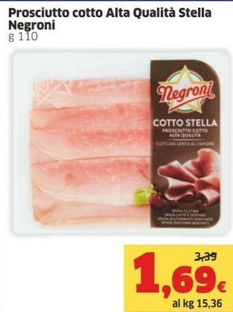 Sigma Negroni Prosciutto cotto offerta