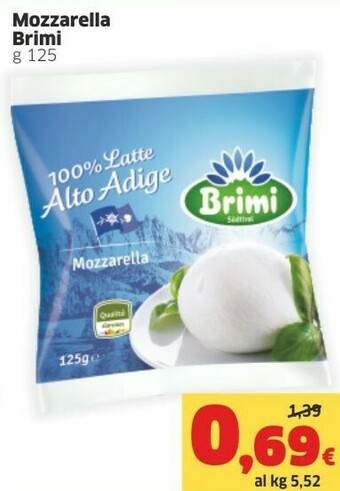 Sigma Brimi Mozzarella offerta