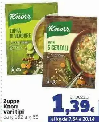 Sigma Knorr Minestrone offerta