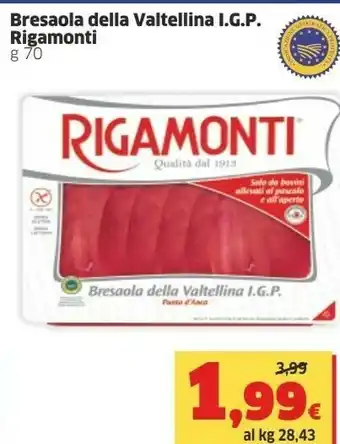 Sigma Valtellina Bresaola offerta