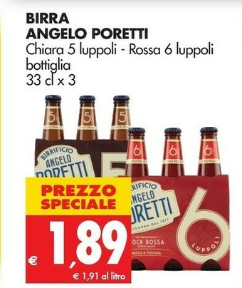 Tigros Angelo poretti Birra offerta