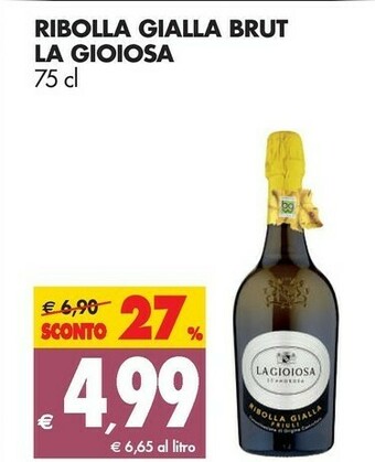 Tigros Brut Spumante offerta