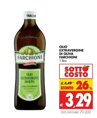Tigros Farchioni Olio extravergine di oliva offerta