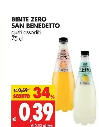 Tigros San Benedetto Bevande analcoliche offerta