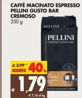 Tigros Pellini Caffè offerta