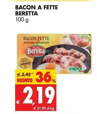 Tigros Beretta Pancetta offerta