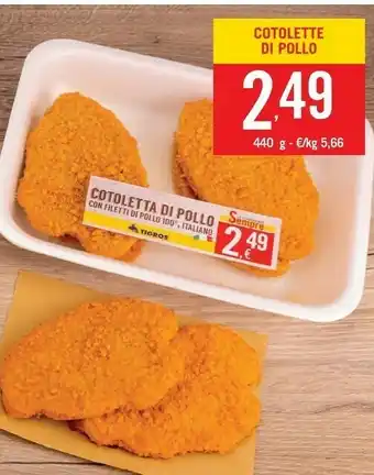 Cotolette di pollo