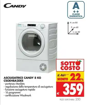 Candy Asciugatrice