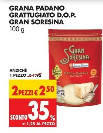 Tigros Grana Padano Formaggio offerta