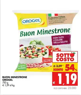 Tigros Orogel Minestrone offerta