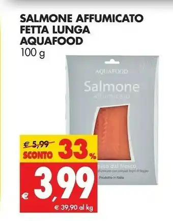 Tigros Aquafood Salmone affumicato offerta