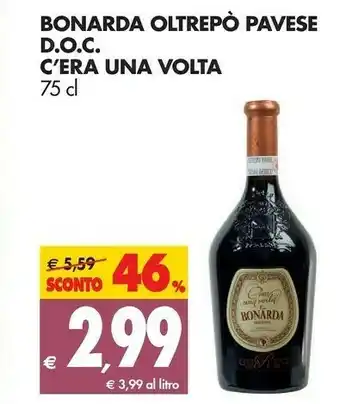 Tigros C'era una volta Vino rosso offerta