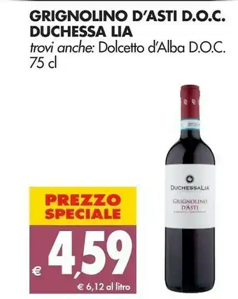 Tigros Alba Vino rosso offerta