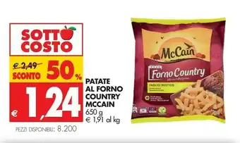 Tigros Mccain Patatine offerta