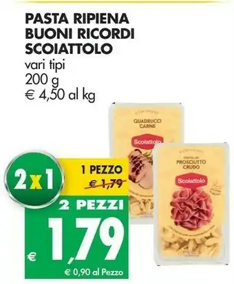 Tigros Scoiattolo Pasta ripiena offerta