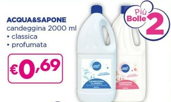 Acqua & Sapone Candeggina offerta