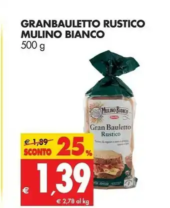 Tigros Mulino Bianco Pan Bauletto offerta