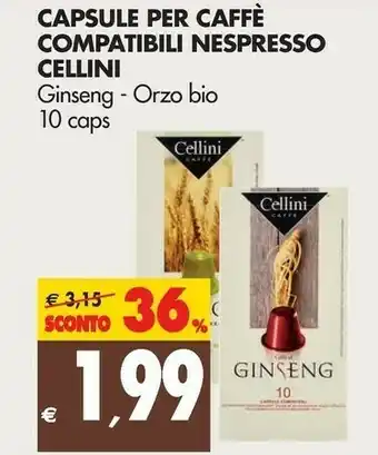 Tigros Nespresso Cialde caffè offerta