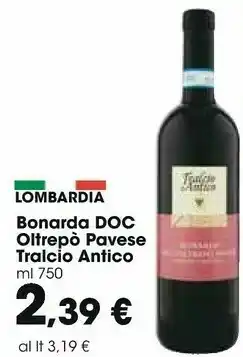 Carrefour Market Tralcio antico Vino rosso offerta