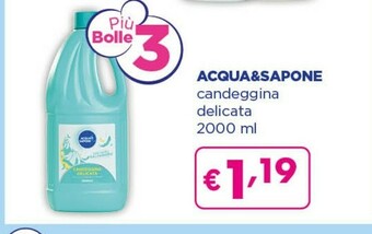 Acqua & Sapone Candeggina offerta