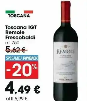Carrefour Market Frescobaldi Vino rosso offerta