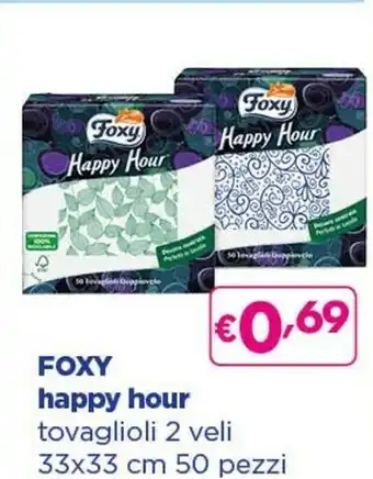 Acqua & Sapone Foxy Tovaglioli offerta