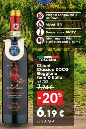 Carrefour Market Terre d'Italia Chianti offerta