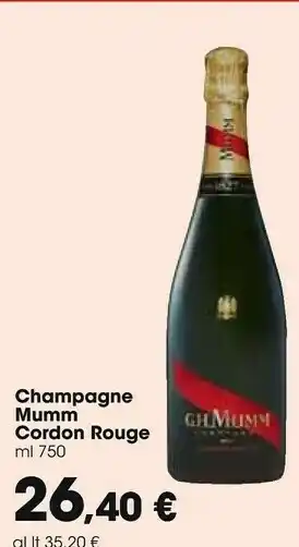 Carrefour Market Mumm Champagne offerta