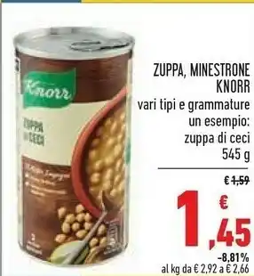 Conad Knorr Minestrone offerta