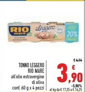 Conad Rio Mare Tonno Rio mare offerta