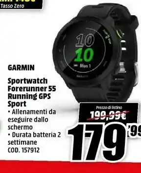 MediaWorld Garmin Smartwatch offerta