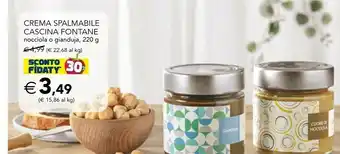 Esselunga Cascina Fontane Crema Spalmabile offerta