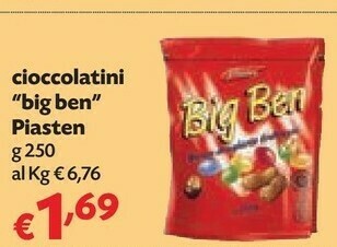 Piasten Cioccolatini Big Ben