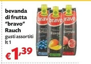 Pam Rauch Bravo Mango 1000 G(ml) offerta