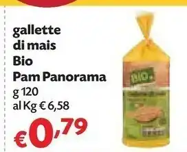 Pam Pam Gallette Di Mais offerta