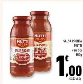 Conad Superstore Mutti Passata di pomodoro offerta
