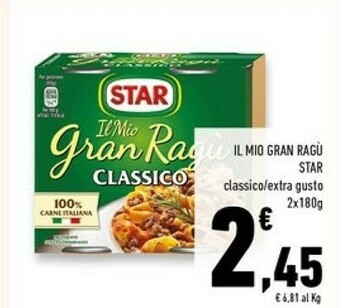 Conad Superstore Star Ragù offerta