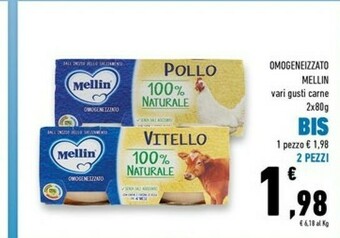 Conad Superstore Mellin Omogeneizzati offerta
