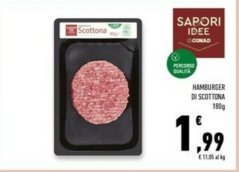 Conad Superstore Sapori Hamburger offerta