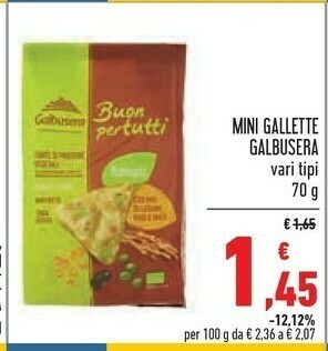Galbusera Mini Gallette