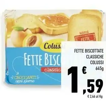 Conad Superstore Colussi Fette biscottate offerta