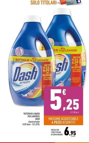 Conad Superstore Dash Detersivo lavatrice offerta