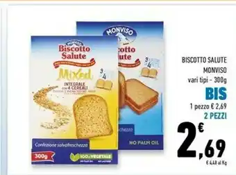 Conad Monviso Fette biscottate offerta