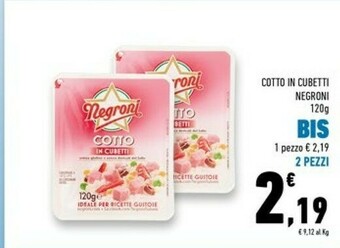Conad Superstore Negroni Prosciutto cotto offerta