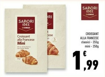 Conad Sapori Croissant offerta