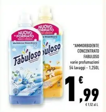 Conad Fabuloso Ammorbidente offerta